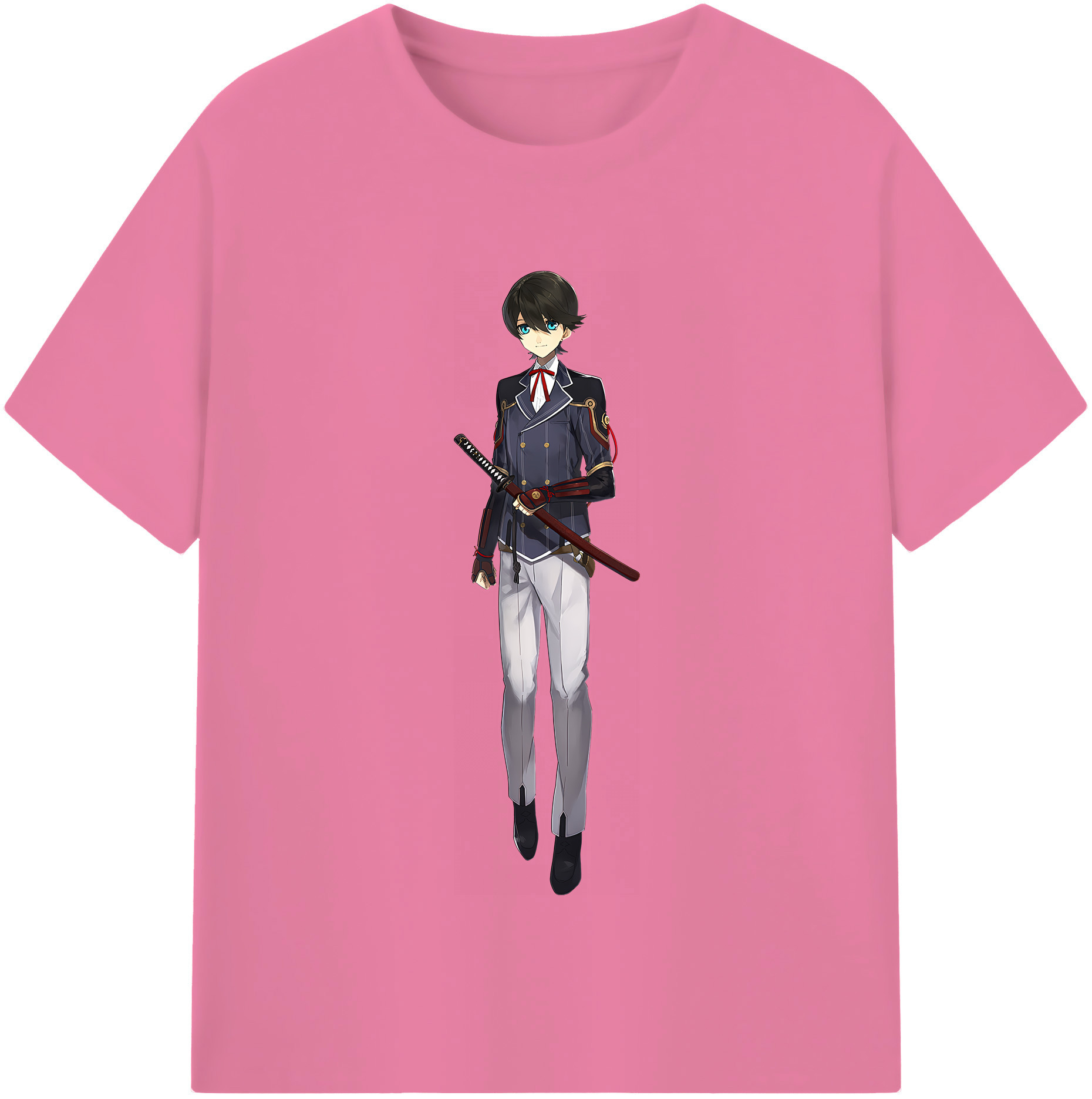 （画像用） 刀剣乱舞 Touken Ranbu 綿100％半袖Tシャツ（フロントプリント）